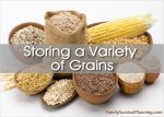 storing grains